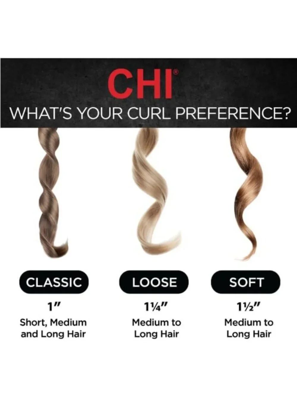 Ceramic Rotating Curling Iron 1″ - Spin & Curl, Rose Gold, Perfect Curls, Easy